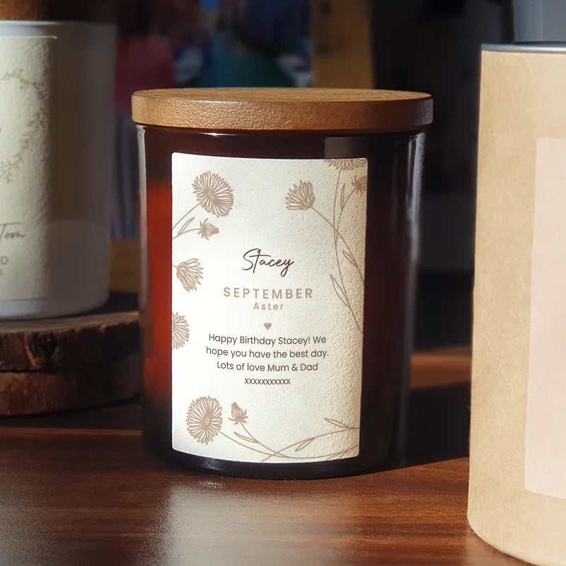 September Birthday Candle