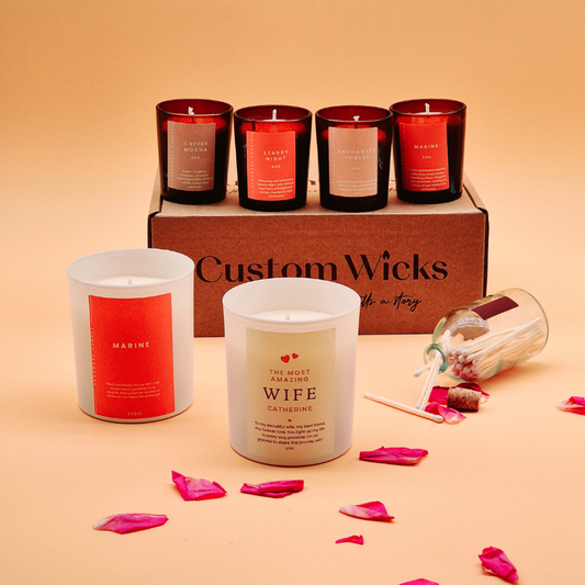 Amazing Wife Premium Personalised Gift Set with Miniatures & Scents