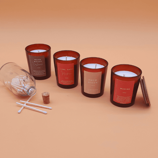 Custom Wicks™ 'Mini Pack two' - 4 Signature Scents