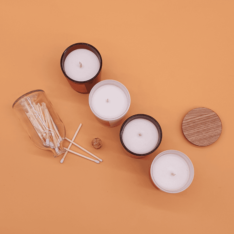 Custom Wicks™ 'Mini Pack two' - 4 Signature Scents