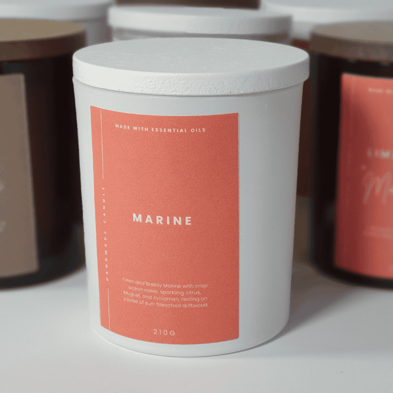 Marine Scented Candle Box Set