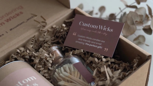 Custom Wicks personalised candle on Instagram