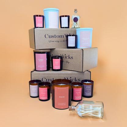 Marine Scented Candle Box Set by Custom Wicks™