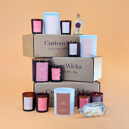Starry Night Scented Candle Box Set by Custom Wicks™