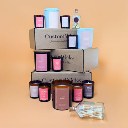Starry Night Scented Candle Box Set by Custom Wicks™