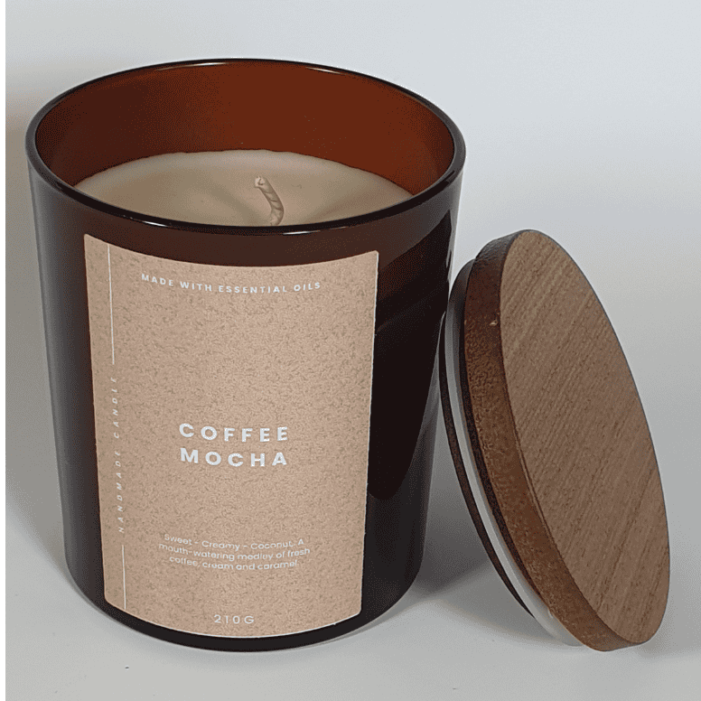 Coffee Mocha Candle Box Set by Custom Wicks™