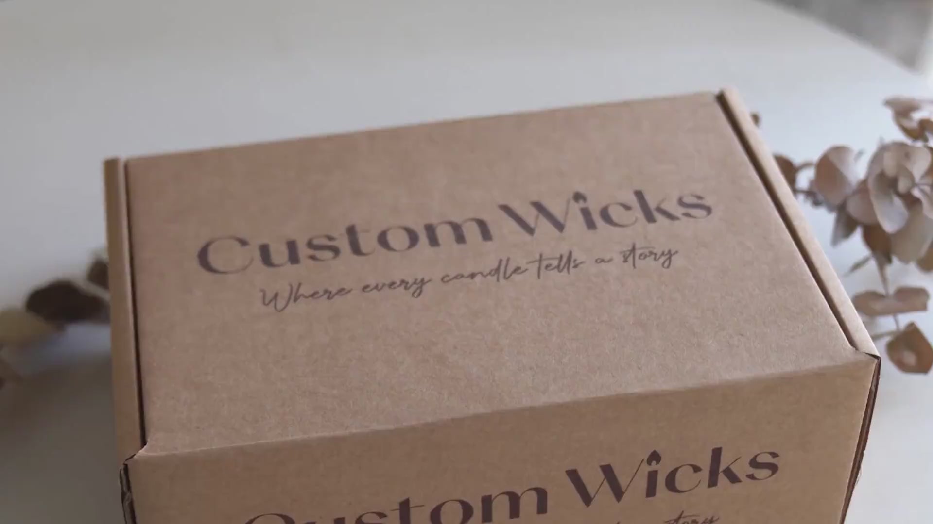 Persoanlised Candle Video for Custom Wix